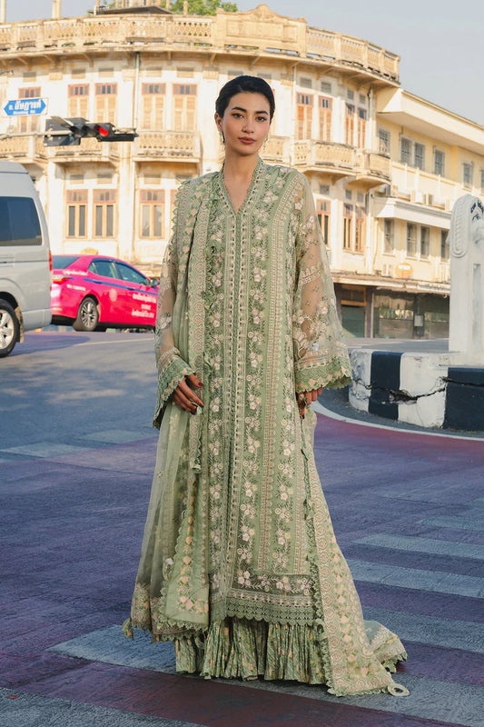 AFROZEH MULAQAAT FESTIVE LAWN UNSTITCHED'26| DEEDAR