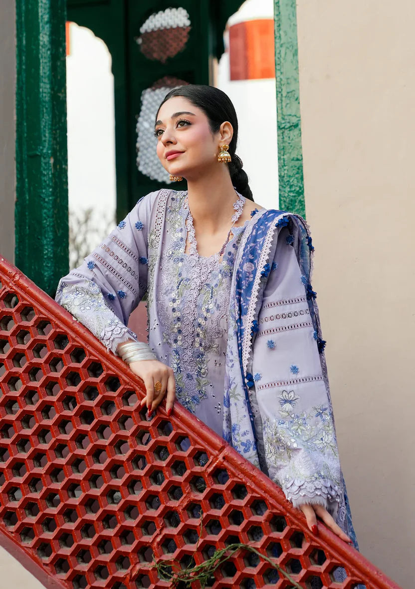 KAHF EK FASANA LUXURY LAWN UNSTITCHED'26| NAZNEEN