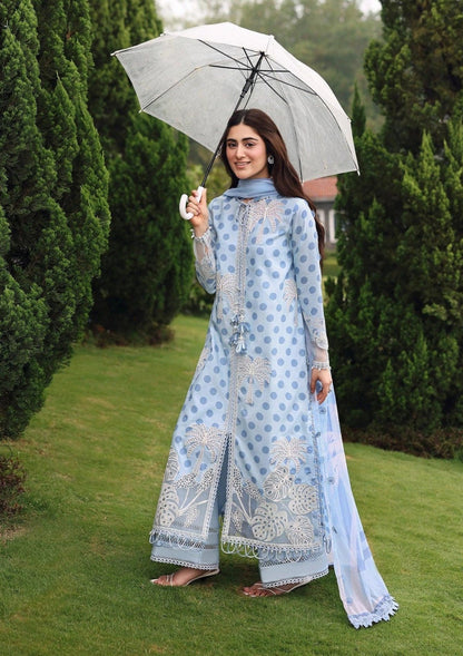 SARDINIA EMB LAWN EID EDIT'26 UNSTITCHED - PALM BREEZE 1705