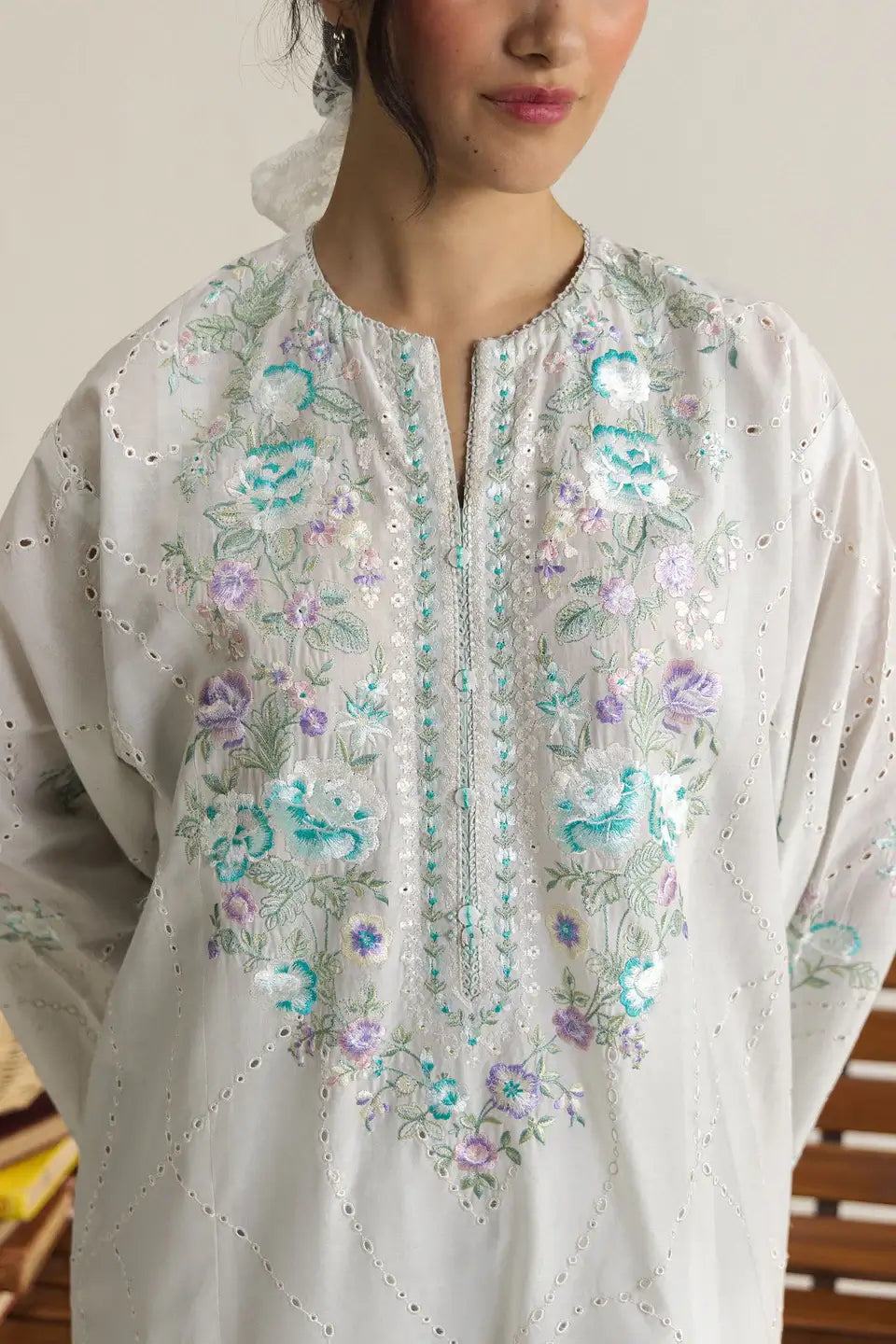 COCO BY ZARA SHAHJAHAN LAWN VOL 2 '26 - UNSTITCHED LUNE-2A