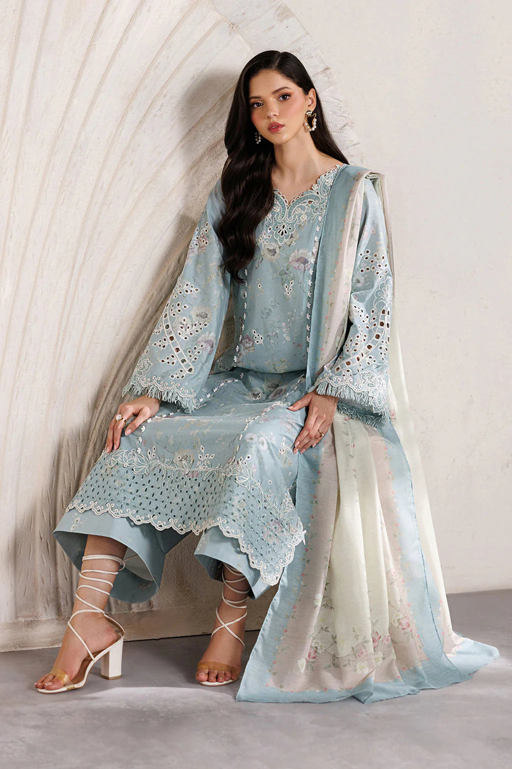IZNIK FESTIVE LAWN UNSTITCHED '26 - IBE-10