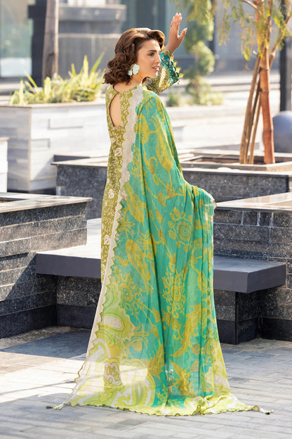 CHARIZMA COMBINATION EMBROIDERED VOL-1 UNSTITCHED'26| CC6-007