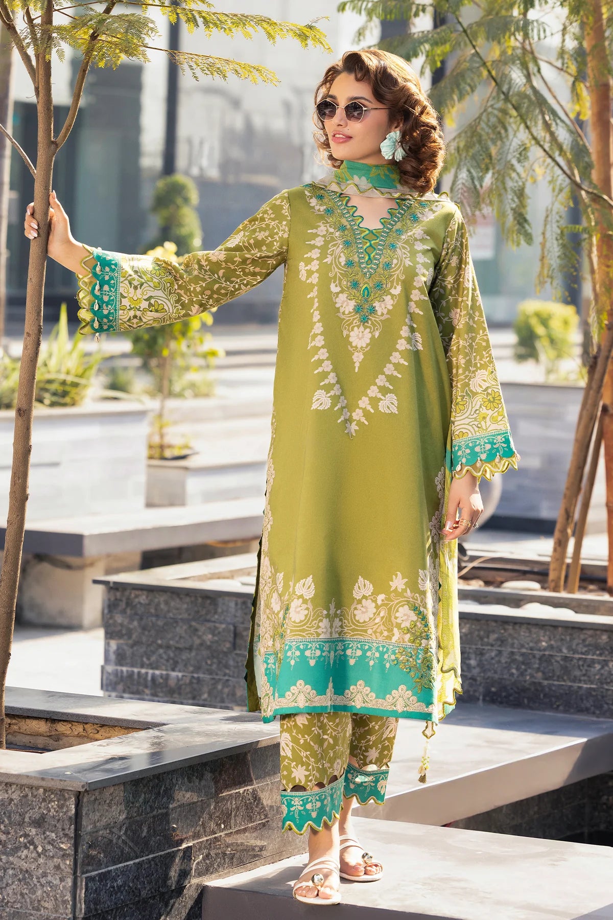 CHARIZMA COMBINATION EMBROIDERED VOL-1 UNSTITCHED'26| CC6-007