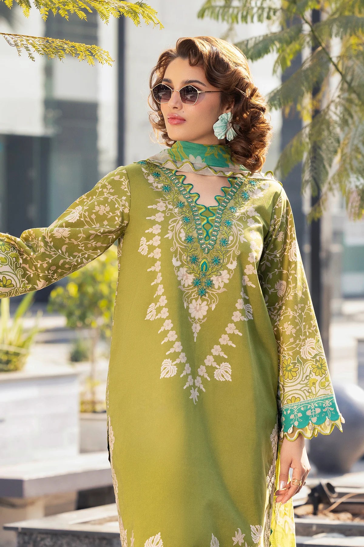 CHARIZMA COMBINATION EMBROIDERED VOL-1 UNSTITCHED'26| CC6-007