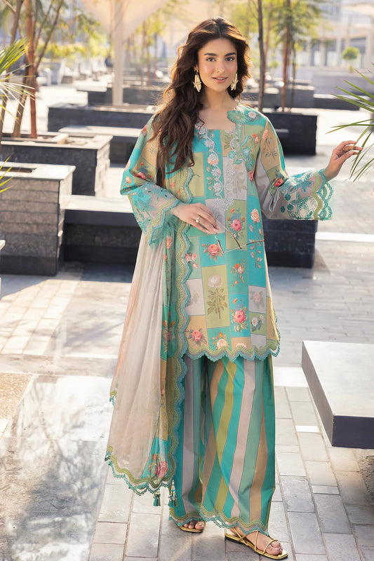 CHARIZMA AGHAZ-E-NOU EMBROIDERED LAWN COLLECTION'26| AG6-08
