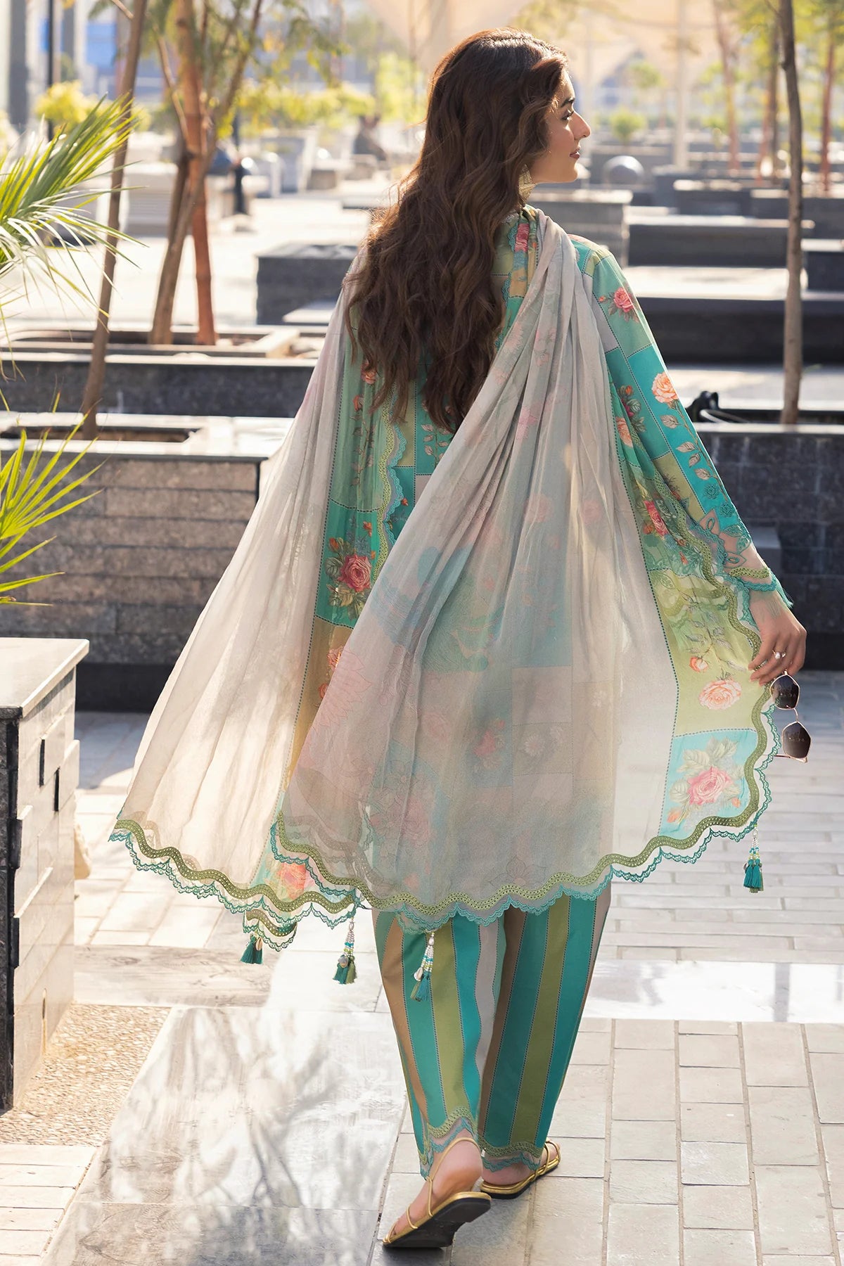 CHARIZMA AGHAZ-E-NOU EMBROIDERED LAWN COLLECTION'26| AG6-08
