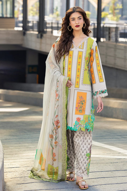 CHARIZMA AGHAZ-E-NOU EMBROIDERED LAWN COLLECTION'26| AG6-04