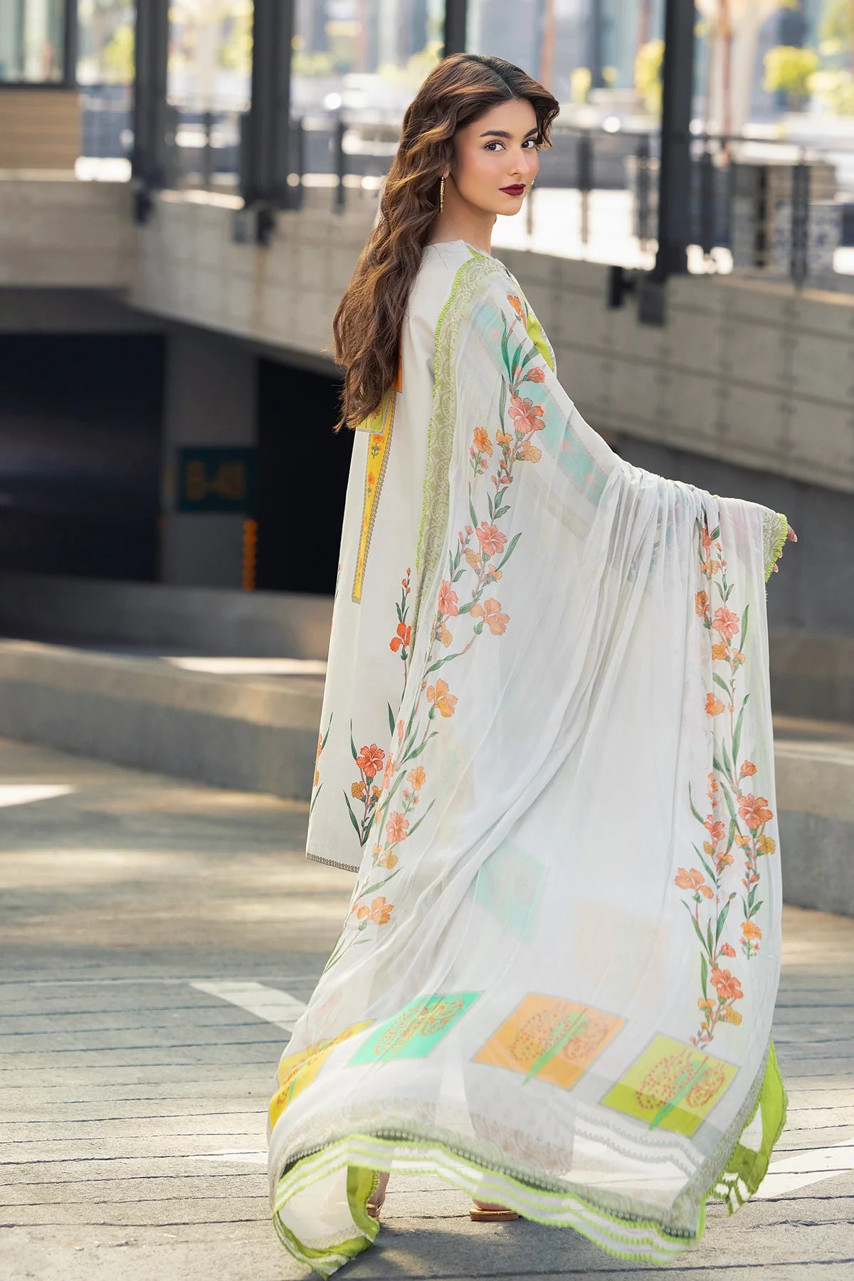 CHARIZMA AGHAZ-E-NOU EMBROIDERED LAWN COLLECTION'26| AG6-04
