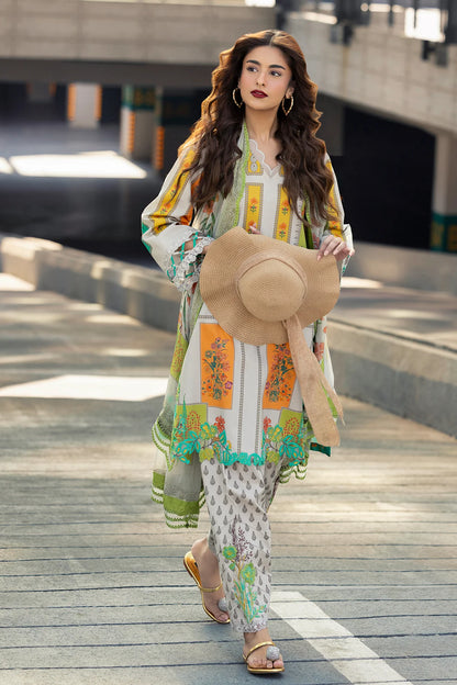CHARIZMA AGHAZ-E-NOU EMBROIDERED LAWN COLLECTION'26| AG6-04