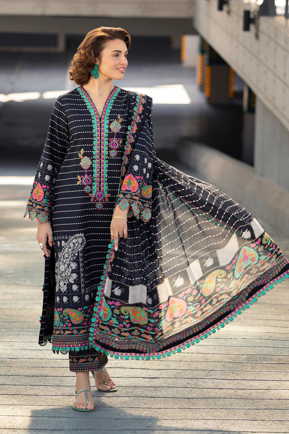 ANIQ BY CHARIZMA VOL-1 UNSTITCHED'26| AN6-09