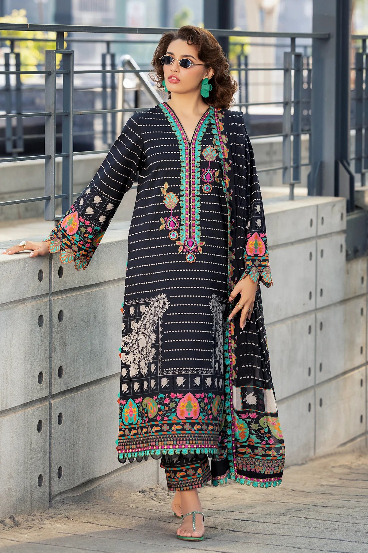 ANIQ BY CHARIZMA VOL-1 UNSTITCHED'26| AN6-09