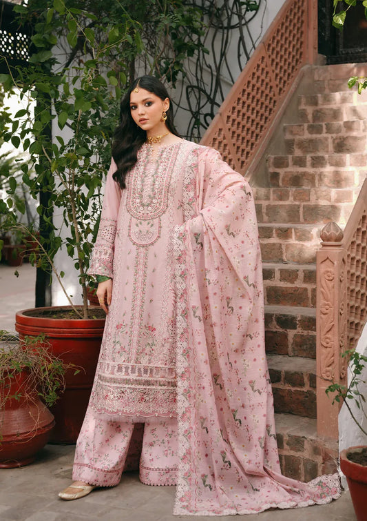 KAHF EK FASANA LUXURY LAWN UNSTITCHED'26| DILNASHEEN
