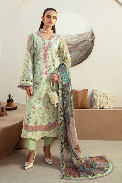 ALIF AFFORDABLE LAWN Collection 2024 – Mint Magic