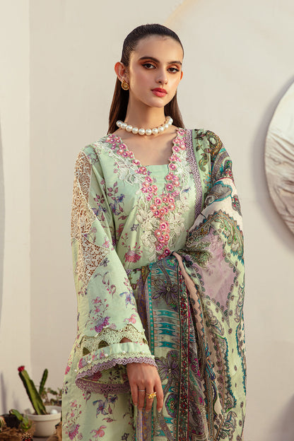 ALIF AFFORDABLE LAWN Collection 2024 – Mint Magic