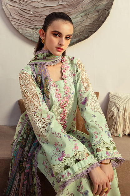 ALIF AFFORDABLE LAWN Collection 2024 – Mint Magic