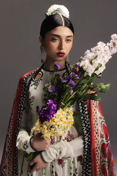 ANARKALI BY ZARA SHAHJAHAN UNSTITCHED'26| MEHRUBA