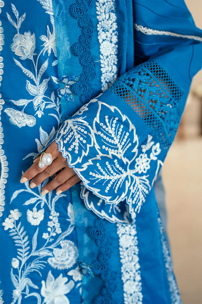 ANAYA BY SIDRA FAHAD LUXURY LAWN UNSTITCHED'26 | BLUEBELL