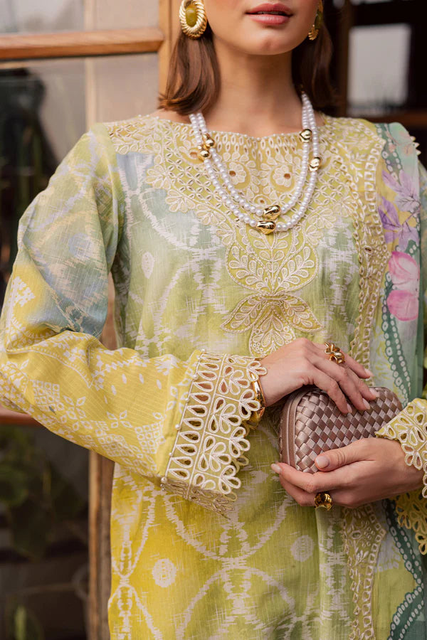 NUREH GARDENIA EMBROIDERED UNSTITCHED'26| NSG-207