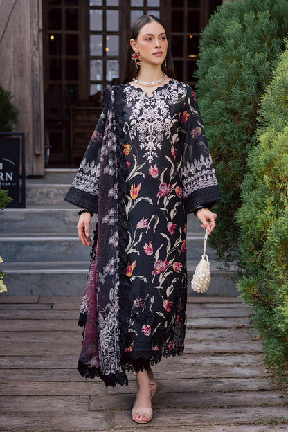 NUREH GARDENIA EMBROIDERED UNSTITCHED'26| NSG-214