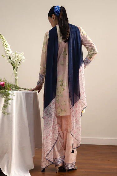 COCO PRINTS BY ZARA SHAHJAHAN UNSTITCHED'26| HARU-1A