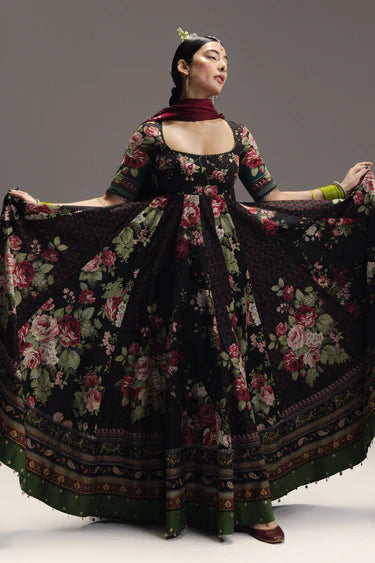 ANARKALI BY ZARA SHAHJAHAN UNSTITCHED'26| SHEHZADI
