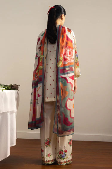 COCO PRINTS BY ZARA SHAHJAHAN UNSTITCHED'26| AKI-6A