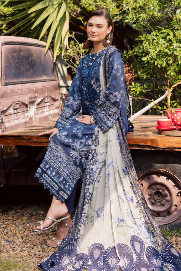 NUREH GARDENIA EMBROIDERED UNSTITCHED'26| NSG-213