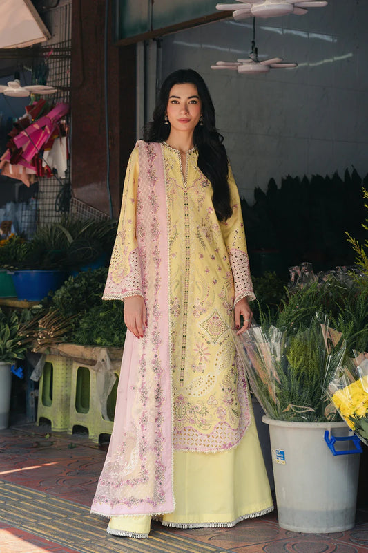 AFROZEH MULAQAAT FESTIVE LAWN UNSTITCHED'26| LAMHA