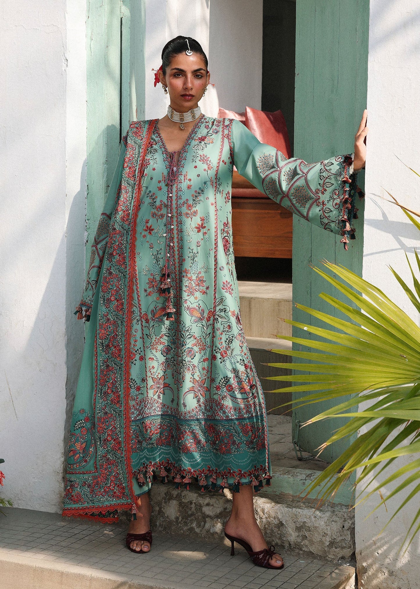 KALABAGH BY HUSSAIN REHAR UNSTITCHED'26| Verdant