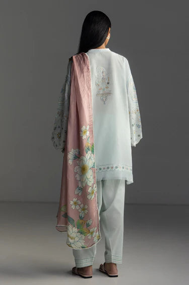 COCO BY ZARA SHAHJAHAN LAWN UNSTITCHED'26| VEYA-7B