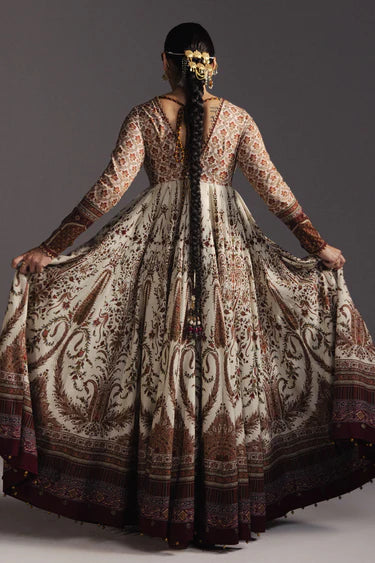 ANARKALI BY ZARA SHAHJAHAN UNSTITCHED'26| SHAHKAR