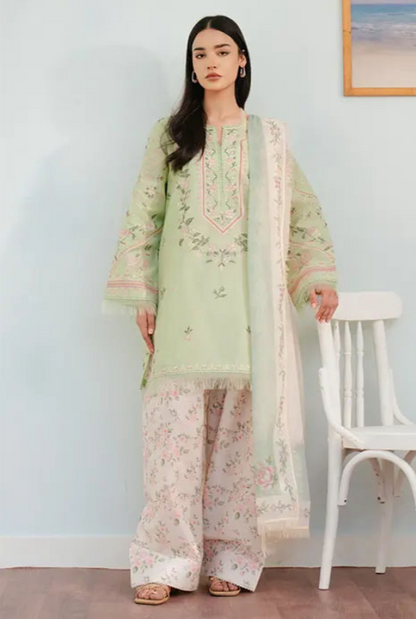 Coco by Zara Shahjahan Embroidered Lawn 2025 SERENE - 2A