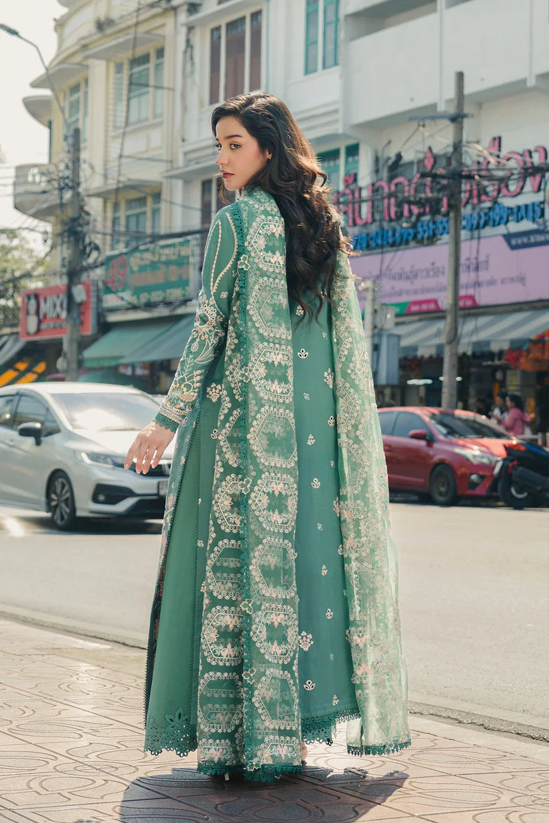 AFROZEH MULAQAAT FESTIVE LAWN UNSTITCHED'26| VASL