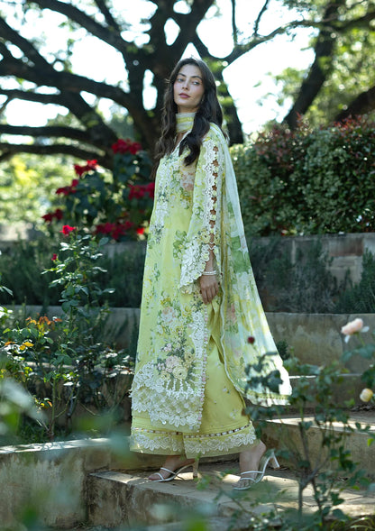 ELAF SIGNATURE EMBROIDERED UNSTITCHED'26| ESA-7A IVORY SEASON