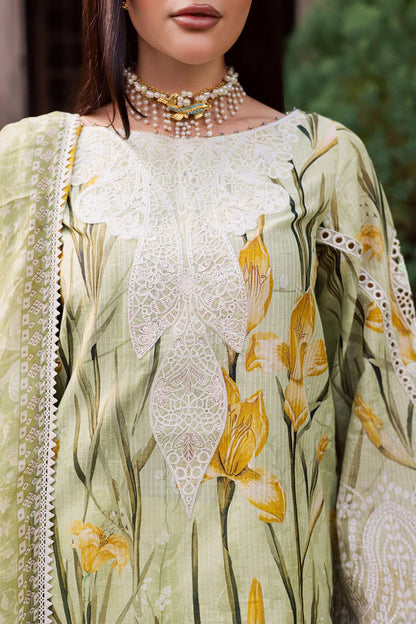 NUREH GARDENIA EMBROIDERED UNSTITCHED'26| NSG-212
