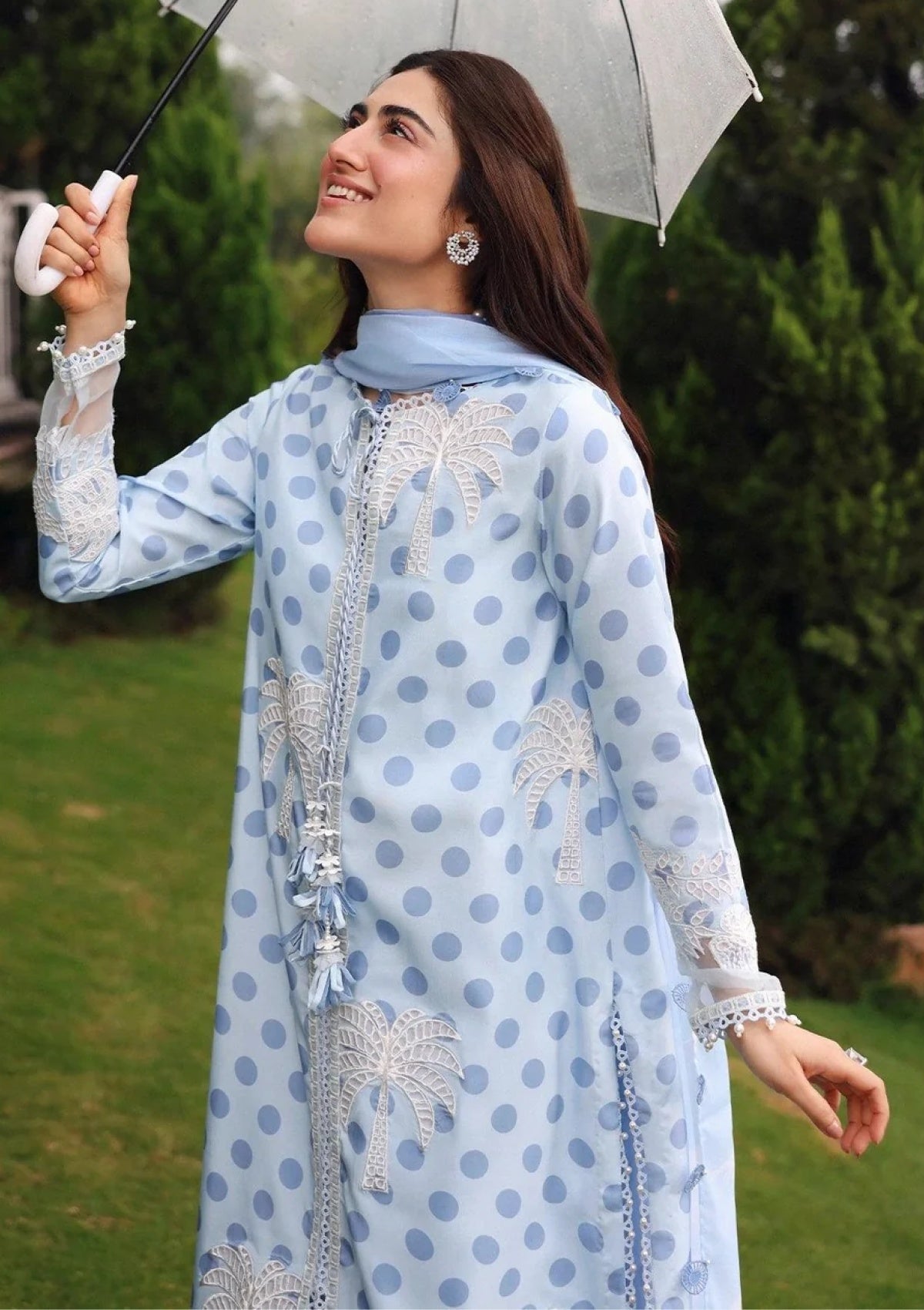 SARDINIA EMB LAWN EID EDIT'26 UNSTITCHED - PALM BREEZE 1705