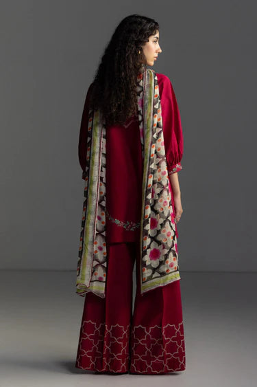 COCO BY ZARA SHAHJAHAN LAWN UNSTITCHED'26| RIVAE-1B
