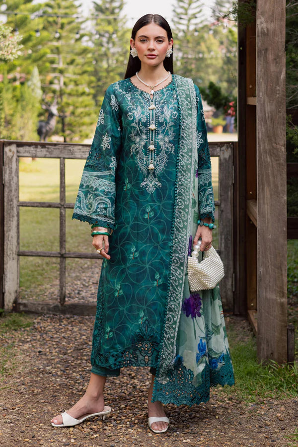 NUREH GARDENIA EMBROIDERED UNSTITCHED'26| NSG-210