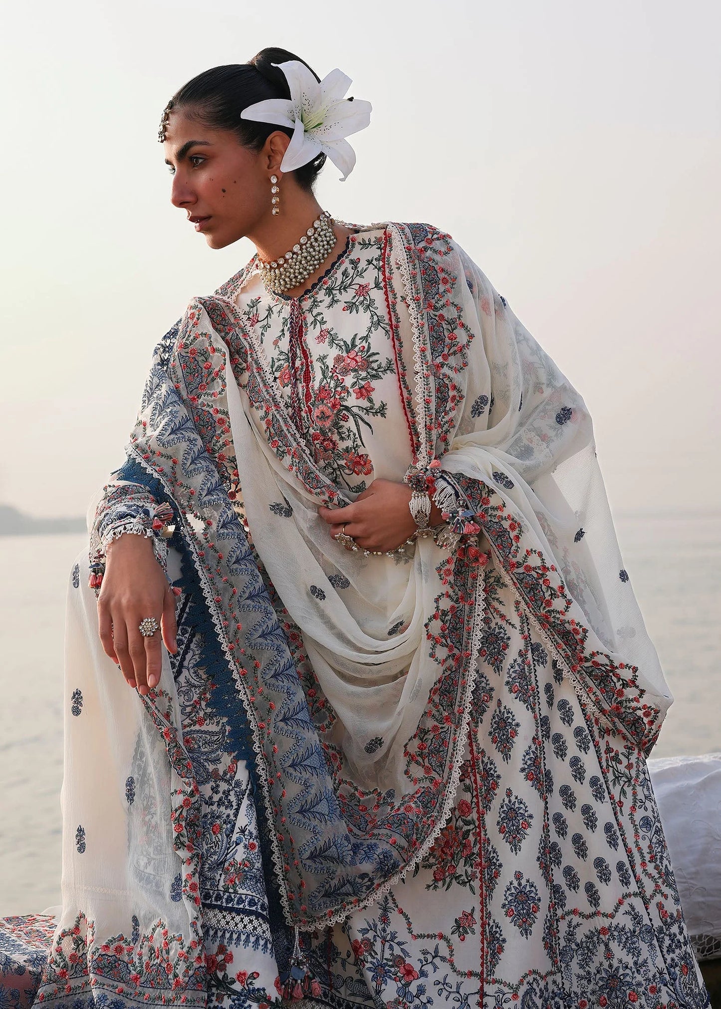 KALABAGH BY HUSSAIN REHAR UNSTITCHED'26| Yuki