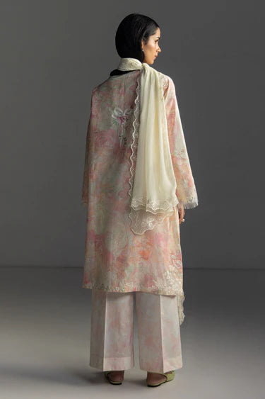 COCO BY ZARA SHAHJAHAN LAWN UNSTITCHED'26| AIRA-6B