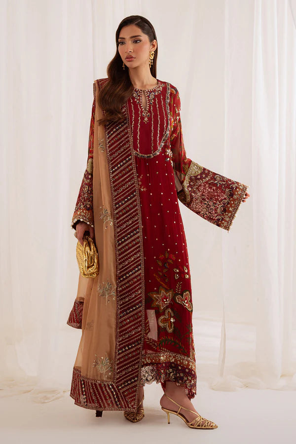 NUREH OMARA FESTIVE UNSTITCHED'26 | NEL-92