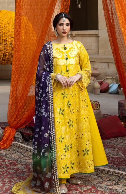 BANDHANI BY ALZOHAIB EMBROIDERED UNSTITCHED'26| D4