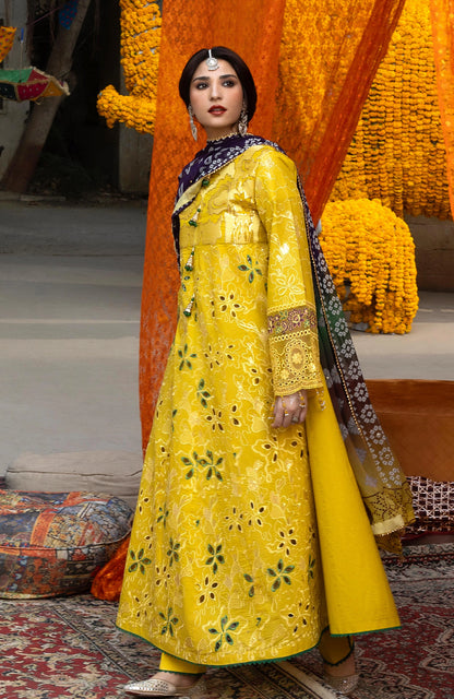 BANDHANI BY ALZOHAIB EMBROIDERED UNSTITCHED'26| D4