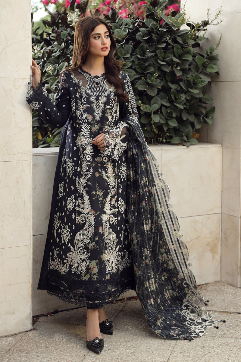 Qalamkar Festival Lawn Collection 2024 – PS-07 HAMNA