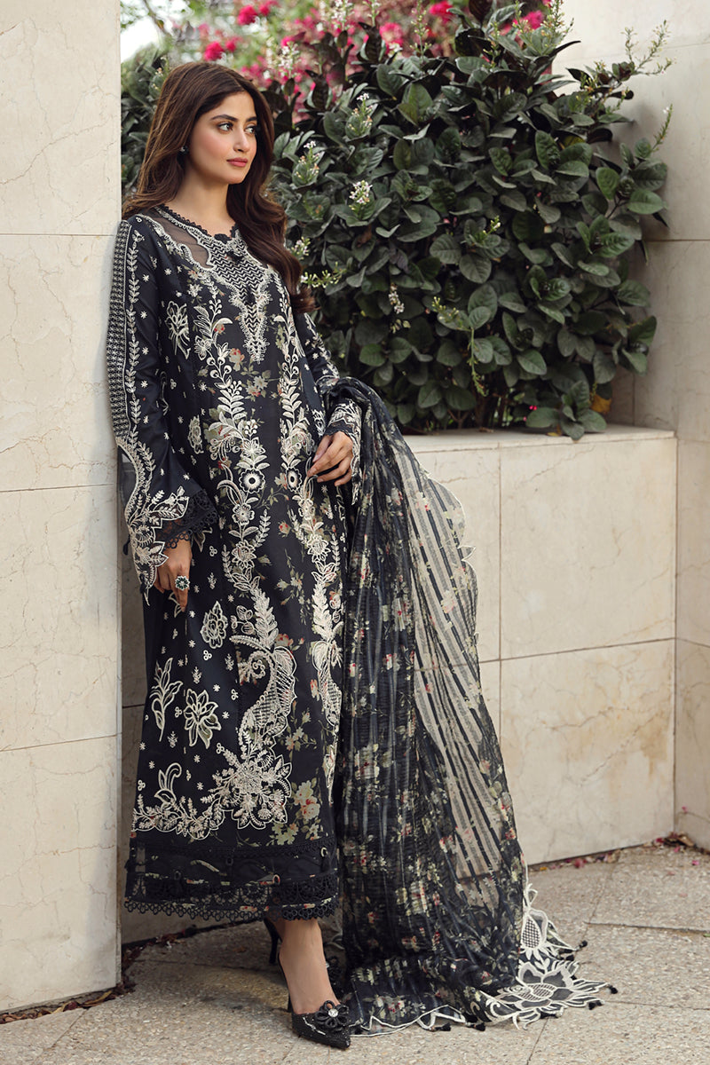 Qalamkar Festival Lawn Collection 2024 – PS-07 HAMNA