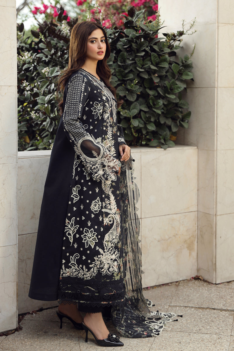 Qalamkar Festival Lawn Collection 2024 – PS-07 HAMNA