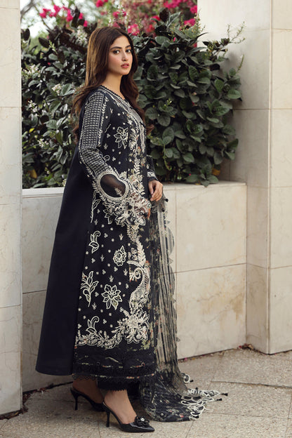 Qalamkar Festival Lawn Collection 2024 – PS-07 HAMNA