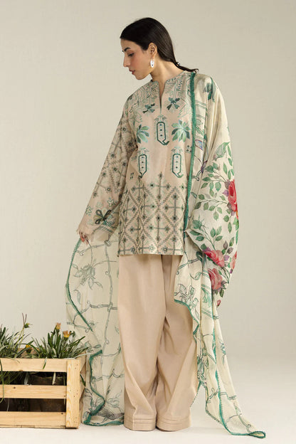 COCO BY ZARA SHAHJAHAN LAWN VOL 2 '26 - UNSTITCHED SOREN-9B