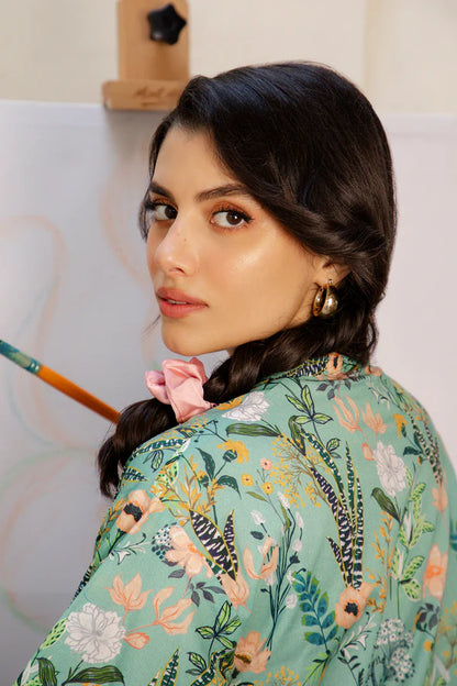 MIRHA BY SAHAR 1 PC UNSTITCHED'26 | SAGE BLOSSOM