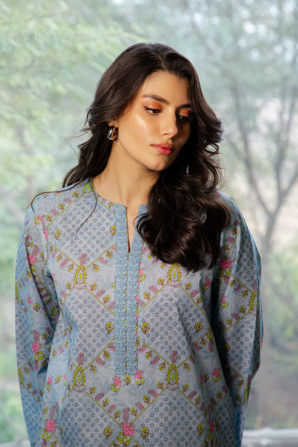 MIRHA BY SAHAR 1 PC UNSTITCHED'26 | PETAL GRID